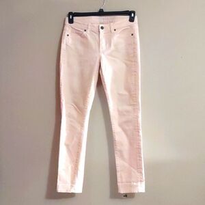 Rich & Skinny Women's Size 2 Peach Pastel Pink Cotton Stretch‎ Lightweight Jeans